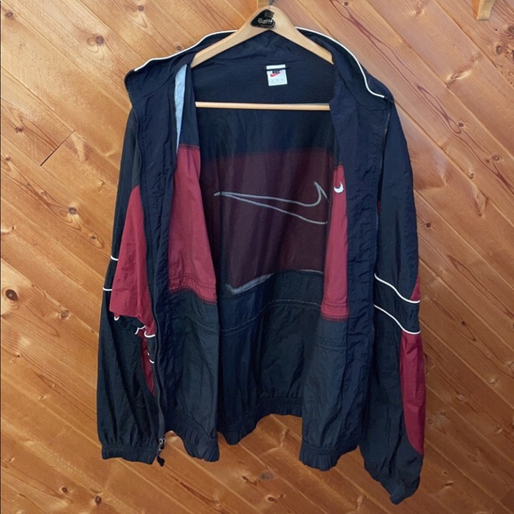 Vintage/ Retro NIKE  Red&Black Windbreaker Size:XL - Picture 4 of 4